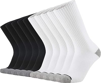 Kmm lot de 10 chaussettes de sport à coussin extra épais en coton absorbant l'humidité pour hommes, pointure : 6-12. DIAYTAR COTE D'IVOIRE, boutique en ligne généraliste, propose une large gamme de produits avec plus de 300000 références. Leader en Cote d'Ivoire, la boutique offre une expérience d'achat en ligne sûre et conviviale. Les clients peuvent y trouver tout ce dont ils ont besoin, des produits alimentaires aux accessoires high-tech.