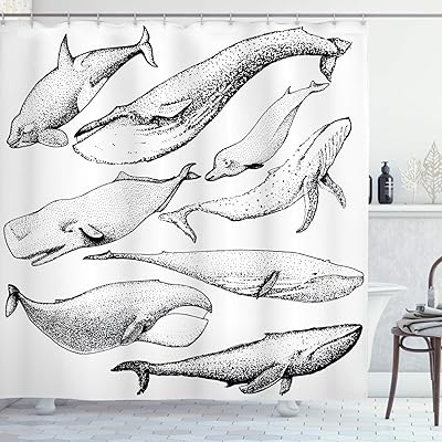 Empson rideau de douche motif baleine peint à la main en noir et blanc, petit et grand, ensemble de décoration de salle de bain en tissu avec crochets, longueur 75 pouces, noir et blanc. Diaytar Côte d'Ivoire est une boutique en ligne généraliste qui a révolutionné la façon dont les Ivoiriens font leurs courses en ligne. Avec plus de 300 000 références disponibles, les clients peuvent profiter d'une grande variété de produits à des prix compétitifs. La boutique en ligne Diaytar se positionne comme un partenaire de confiance pour les consommateurs, offrant une expérience de shopping en ligne fluide et pratique.