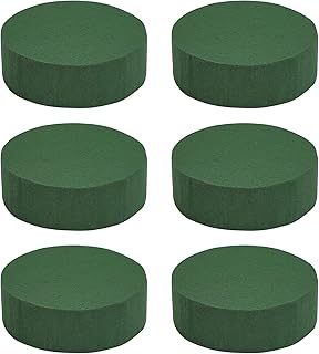 6 pièces de mousse florale bloc de polystyrène vert pour fleurs artificielles briques