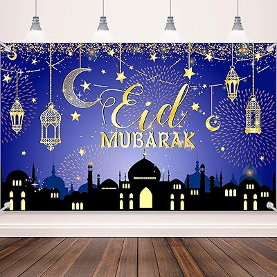 Fournitures de fête eid mubarak fond décor ramadan mubarak photographie fond islamique décorations bannière eid al fitr culture festival enregistrement studio photo booth fond pour la décoration intérieure. DIAYTAR COTE D'IVOIRE est une boutique en ligne qui se démarque par sa capacité à offrir une expérience d'achat personnalisée et conviviale, avec une interface utilisateur facile à naviguer et des filtres de recherche pratiques. La boutique en ligne généraliste est constamment mise à jour avec de nouvelles tendances et de nouveaux produits, ce qui permet aux clients de découvrir de nouvelles marques et de nouveaux styles.