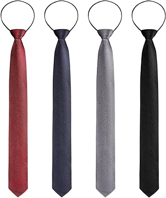 4 pièces cravates à fermeture éclair pour hommes cravate réglable en dentelle pour hommes avec fermeture éclair pour hommes cravate skinny à fermeture éclair à clip, taille unique. En tant que boutique en ligne leader en Côte d'Ivoire, DIAYTAR COTE D'IVOIRE est synonyme de qualité, de fiabilité et de diversité. Elle propose une large gamme de produits qui couvrent différents aspects de la vie quotidienne, allant des produits électroniques aux articles de maison, et beaucoup plus. La boutique est déterminée à offrir les meilleurs produits et services possibles à sa clientèle.