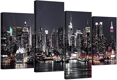 Images sur toile skyline de new york pour votre salon impressions vues