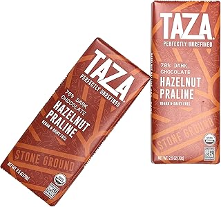 Taza | barre de chocolat praliné noisette 70% pierre moulue. La boutique en ligne DIAYTAR COTE D'IVOIRE émerge comme un acteur majeur du commerce électronique en Côte d'Ivoire. Elle répond aux besoins divers des consommateurs grâce à son vaste catalogue de plus de 300 000 articles. Son engagement en faveur d'une expérience d'achat en ligne sécurisée et pratique la distingue dans le paysage commercial local.
