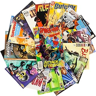 Coffret cadeau collection de bandes dessinées | collection assortie de marvel, dc