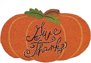 Dii tapis de porte d'extérieur en fibre de coco naturelle pour thanksgiving