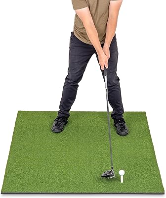 Tapis de golf en gazon artificiel go sports, golf intérieur/extérieur, choisissez votre taille - comprend 3 tees en caoutchouc. DIAYTAR COTE D'IVOIRE se positionne comme une boutique en ligne leader en Côte d'Ivoire, proposant une gamme variée de produits qui satisfont aux différentes exigences des consommateurs. Elle est appréciée pour sa qualité de service et sa large sélection de produits.