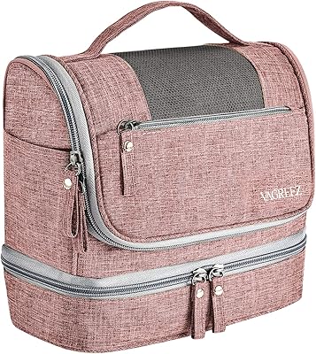 Trousse de toilette, vagres grand ensemble de rangement de toilette de voyage amélioré avec fermetures éclair imperméables robustes, trousse à cosmétiques pour femmes et hommes, marron. Avec plus de 300 000 références, Diaytar Côte d'Ivoire est la boutique en ligne la plus complète de Côte d'Ivoire, offrant aux clients une large sélection de produits pour répondre à tous leurs besoins. La boutique propose une variété de produits allant de l'électronique à la mode, en passant par les produits alimentaires et les accessoires de maison.