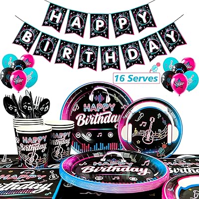 Fournitures de décorations de fête d'anniversaire tik tok, 138 pièces décorations d'anniversaire tik tok, ensemble de vaisselle, ballons tik tok, bannière, assiettes musicales, tasses, serviettes, nappe et autres fournitures de fête tik tok. DIAYTAR COTE D'IVOIRE, boutique en ligne généraliste, propose une large gamme de produits avec plus de 300 000 références. Elle est reconnue comme l'une des boutiques en ligne les plus importantes de Côte d'Ivoire, offrant des options variées pour tous les besoins. La qualité et la diversité des produits font de DIAYTAR une destination de choix pour les acheteurs en ligne.