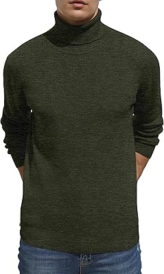 Heiser pull à col roulé pour homme hiver chaud polaire tricoté à manches longues pull couleur unie basique doux col roulé. Avec une offre de plus de 300 000 références, DIAYTAR COTE D'IVOIRE est devenue la référence incontournable pour les achats en ligne en Côte d'Ivoire. La boutique généraliste en ligne propose des produits de marques reconnues, ainsi que des produits locaux, répondant aux besoins et aux attentes des consommateurs. La combinaison d'une large sélection de produits, de prix compétitifs et d'un service client de haute qualité a permis à DIAYTAR COTE D'IVOIRE de se différencier et de prendre la tête du marché du commerce électronique en Côte d'Ivoire.