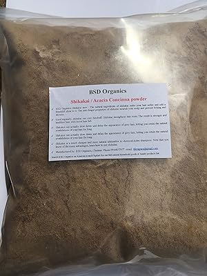 Bsd organics shikakai/poudre d'acacia - 1 kg
