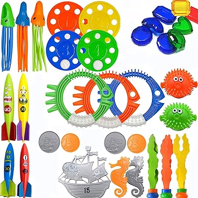 Jouets de piscine anneaux de plongée torpilles jouets d'aquarium d'entraînement à la plongée avec pierres. DIAYTAR COTE D'IVOIRE, la boutique en ligne généraliste incontournable en Côte d'Ivoire, propose plus de 300 000 références pour répondre à tous les besoins de ses clients. Avec une offre variée et constamment mise à jour, DIAYTAR COTE D'IVOIRE est devenue la référence en matière de commerce électronique dans le pays. Elle garantit une expérience d'achat en ligne sécurisée et pratique.
