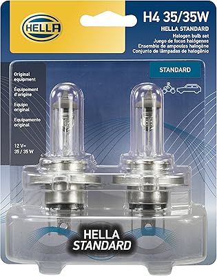 Ampoules halogènes standard hella h4 35/35wtb, 12v
