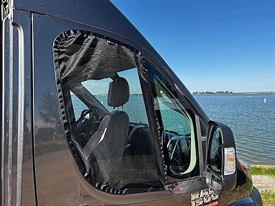 Écran de porte d'entrée ram promaster de van essential (paire)