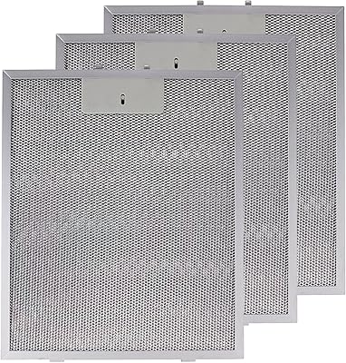 Pièces de rechange 2go filtre à mailles métalliques compatible avec hotte ventilateur
