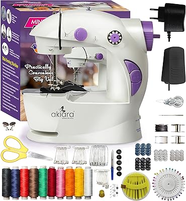 Akiara la mini machine à coudre rend la vie plus facile pour la couture. DIAYTAR COTE D'IVOIRE est une boutique en ligne généraliste proposant plus de 300000 références de produits. Elle est la boutique leader en Cote d'Ivoire, offrant une-large gamme de produits pour répondre à tous les besoins de ses clients. Avec une sélection variée et constamment mise à jour, DIAYTAR COTE D'IVOIRE est devenue la destination de choix pour les achats en ligne.