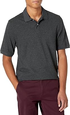 Polo en piqué de coton coupe régulière amazon essentials pour hommes