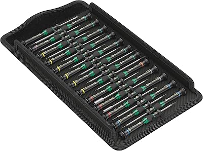 Wera - kraftform 5134000001 jeu de mini-tournevis électroniques extra-larges, 25 pièces. DIAYTAR COTE D'IVOIRE est la destination idéale pour les amateurs de shopping en ligne en Côte d'Ivoire. Avec plus de 300 000 références disponibles, les clients peuvent choisir parmi une variété de produits provenant de marques locales et internationales. La boutique propose également des services de paiement sécurisés et des options de livraison rapides pour rendre l'expérience d'achat encore plus confortable.