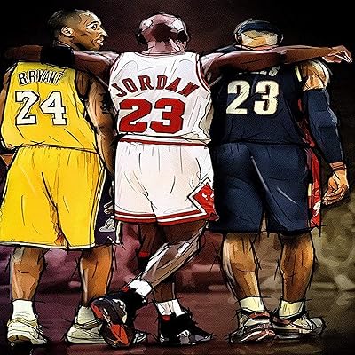 Samridhi creation kobe bryant joueur de basket-ball américain professionnel 12 x