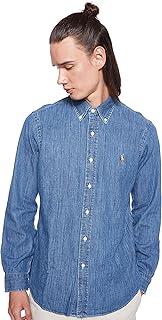 Chemise en denim et chambray à manches longues coupe classique polo ralph lauren pour hommes. La boutique en ligne DIAYTAR COTE D'IVOIRE, leader du marché ivoirien, offre une sélection immense de produits de qualité à des prix compétitifs. Avec plus de 300 000 références, vous trouverez facilement ce que vous cherchez. Les commandes sont livrées rapidement et avec soin.