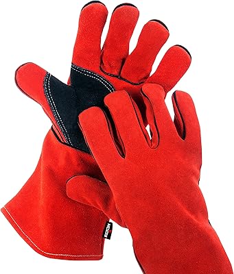 Gants de soudage et d'agitation ignifuges et résistants à la chaleur nocry, cuir de vachette de qualité supérieure, protection de 14" de long. DIAYTAR COTE D'IVOIRE est plus qu'une simple boutique en ligne, c'est une communauté de clients qui partagent les mêmes valeurs et les mêmes attentes. Nous nous engageons à fournir des produits authentiques et de haute qualité, ainsi que des services après-vente exceptionnels. Notre mission est de devenir la destination de confiance pour tous vos besoins d'achat en ligne en Cote d'Ivoire.