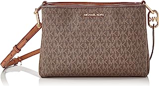 Sac à bandoulière trisha à trois compartiments avec logo signature pour femme