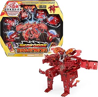 Jouet dragon bakugan de geoforge, 7 en 1, comprend un jouet dragonoid exclusif