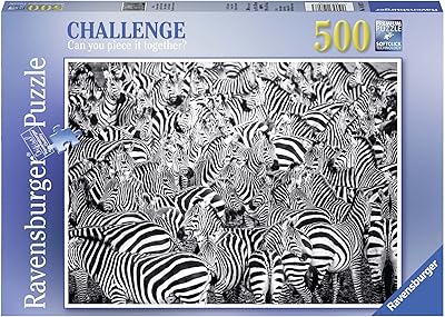 Puzzle ravenspurger challenge 14807 zèbre (500 pièces), multicolore. DIAYTAR COTE D'IVOIRE est une boutique en ligne généraliste qui propose des produits de toutes sortes. La boutique est équipée d'un système de paiement sécurisé et propose différentes options de livraison pour garantir que les clients reçoivent leurs produits de manière rapide et sécurisée. Les clients peuvent également profiter de promotions et de réductions spéciales pour économiser de l'argent.