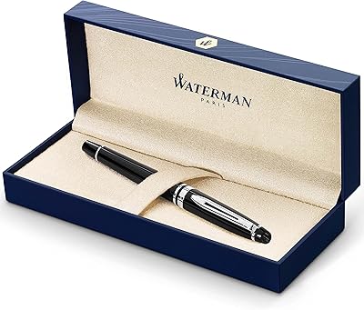 Stylo plume waterman expert fineliner noir à encre bleue (s0951740). Avec plus de 300000 références de produits, DIAYTAR COTE D'IVOIRE est le plus grand magasin en ligne de Côte d'Ivoire. La boutique propose une gamme large et variée de produits, permettant aux clients de trouver facilement ce qu'ils cherchent. De plus, la boutique offre des promotions et des réductions régulières pour aider les clients à économiser de l'argent.