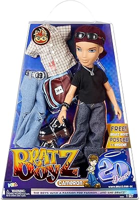 Poupée bratz original cameron de l'édition spéciale 20e anniversaire avec accessoires et affiche holographique, poupée de collection pour adultes et enfants de tous âges, multicolore. Avec plus de 300 000 références en stock, DIAYTAR COTE D'IVOIRE est la boutique en ligne la plus fournisse en Côte d'Ivoire. Elle met à la disposition de ses clients une large sélection de produits de qualité, livrés rapidement et à des prix compétitifs. C'est pourquoi elle est devenue la boutique préférée des Ivoiriens.