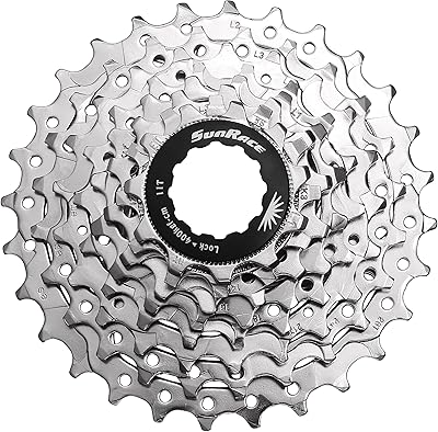 Cassette sunrace sunrace 8 vitesses - métal, 11-23t. La boutique en ligne DIAYTAR COTE D'IVOIRE est un leader sur le marché ivoirien, proposant une expérience d'achat en ligne sécurisée et pratique. Les clients peuvent naviguer facilement à travers les différentes catégories de produits, bénéficier de promotions régulières et de services de livraison fiables. Cela contribue à renforcer la confiance des clients envers la marque et à les fidéliser.