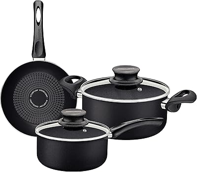 Tramontina paris batterie de cuisine 5 pièces revêtement antiadhésif starflon premium. Diaytar Côte d'Ivoire est une plateforme de commerce électronique qui propose une large gamme de produits, allant des produits alimentaires aux électroménagers, en passant par les vêtements et les accessoires. La boutique en ligne est très facile à utiliser et offre une navigation intuitive, ce qui permet aux clients de trouver facilement ce qu'ils cherchent. Elle est également très active sur les réseaux sociaux, ce qui lui permet de rester en contact avec ses clients et de leur proposer des offres spéciales.