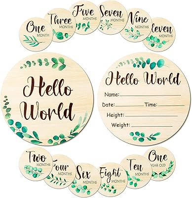 R horse un ensemble de cartes mensuelles en bois pour enfants avec une bannière d'annonce de 7 pièces, des disques d'annonce de naissance double face avec la phrase «hello world» et des disques importants, adaptés au mois des nouveau-nés et à la première année pour garçons et filles. En intégrant les dernières technologies de sécurité dans ses processus de paiement, DIAYTAR COTE D'IVOIRE assure à ses clients des transactions sécurisées et sans risque. Cela, combiné à une interface utilisateur intuitive, améliore l'expérience d'achat pour les utilisateurs et les rassure sur la confidentialité de leurs données.