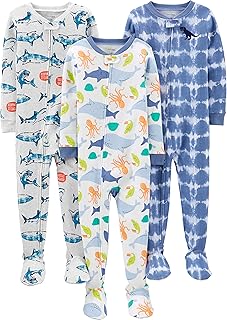 Simple joys by carters pyjama confortable en coton pour tout-petits et petits garçons