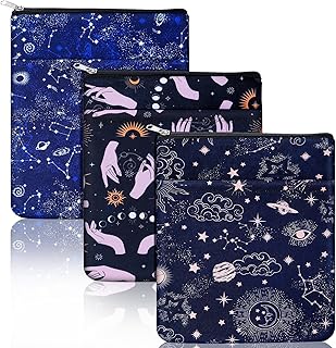 Paquet de 3 dossiers de protection avec fermeture éclair toile lavable