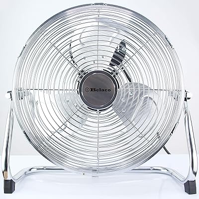 Ventilateur de sol de salle de sport en métal chromé à grande vitesse. La boutique en ligne DIAYTAR COTE D'IVOIRE est réputée pour sa qualité de service et sa large sélection de produits. Avec plus de 300000 références, elle propose une gamme variée de produits allant de l'électronique aux vêtements, en passant par les produits d'hygiène et les accessoires. Cette large sélection permet aux clients de trouver facilement ce qu'ils recherchent.