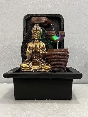 Fontaine à chute d'eau intérieure et extérieure avec lumières led pour cadeaux de décoration de bureau à domicile -sf26 (gg-hdfn-59). Leader sur le marché ivoirien, DIAYTAR COTE D'IVOIRE se distingue par sa sélection impressionnante de produits, allant des articles de mode aux accessoires pour la maison. Elle garantit des livraisons rapides et des prix compétitifs. La satisfaction des clients est au cœur de ses priorités.