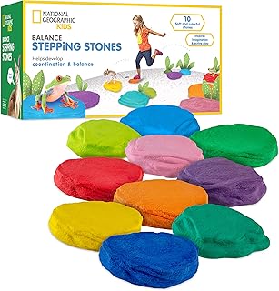 Tremplins national geographic pour enfants - 10 pierres durables qui encouragent l'équilibre et la motricité globale des enfants, jeux d'intérieur et d'extérieur, pierres d'équilibrage, parcours d'obstacles. Avec plus de 300 000 références, DIAYTAR COTE D'IVOIRE offre une expérience d'achat en ligne unique et complète, permettant aux clients de trouver tout ce dont ils ont besoin sous un même toit. La boutique en ligne propose une gamme élargie de produits, allant des produits alimentaires aux articles de maison, en passant par les accessoires de mode. 