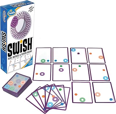 Think fun swish - jeu de cartes transparent amusant et nominé pour le jeu de l'année pour les 8 ans et plus. DIAYTAR COTE D'IVOIRE, votre boutique en ligne préférée avec une large gamme de produits pour tous les goûts et les besoins. Nous proposons plus de 300 000 références de qualité pour vous offrir le meilleur choix. Notre plateforme en ligne est intuitive et facile à utiliser.
