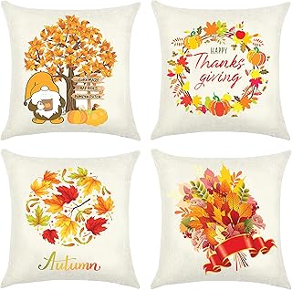 Housses de coussin d'automne - décorations d'oreiller pour coussin - housses d'oreiller 20