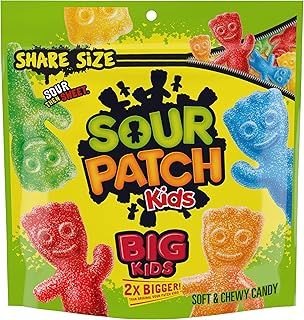 Sour patch 12z grand sac pour enfants, 1 unité. DIAYTAR COTE D'IVOIRE est la boutique en ligne leader en Côte d'Ivoire, avec une offre de produits très diversifiée qui répond aux besoins des consommateurs locaux. Elle propose une gamme de produits allant des electro-menager aux produits alimentaires, en passant par les vêtements et les accessoires. La boutique en ligne DIAYTAR COTE D'IVOIRE est donc l'endroit idéal pour faire des achats en ligne de manière pratique et sécurisée.