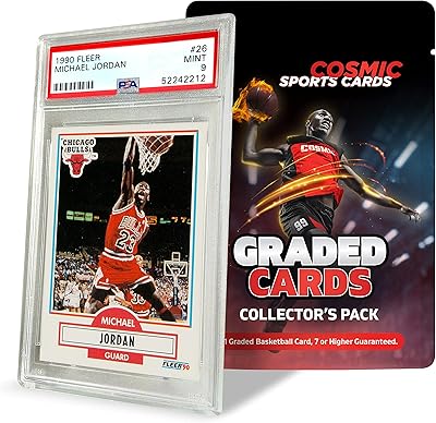 Pack de boosters de cartes classées nba | carte de basket-ball psa