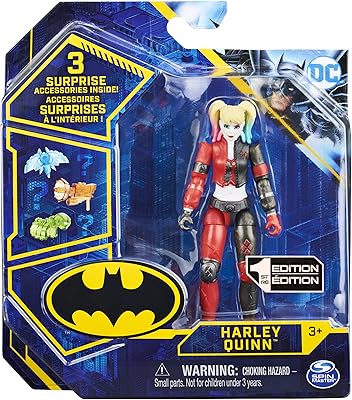 Figurine harley quinn dc batman 2021 de 4 pouces de spin master. DIAYTAR COTE D'IVOIRE mise sur l'expérience client pour se différencier de la concurrence. Elle propose des services de livraison rapides et fiables, ainsi que des options de paiement sécurisées pour garantir une expérience d'achat en ligne sans stress. Les équipes de DIAYTAR COTE D'IVOIRE travaillent pour offrir les meilleurs produits et services à leurs clients.