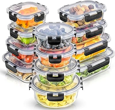 Récipients de stockage en verre borosilicaté joyful avec couvercles par 24. Avec une sélection impressionnante de plus de 300 000 articles, DIAYTAR COTE D'IVOIRE répond aux besoins diversifiés de sa clientèle en Côte d'Ivoire. De la mode aux produits culturels, en passant par l'électronique de pointe, chaque visiteur trouve facilement ce qu'il cherche. La boutique s'engage à offrir des produits à des prix compétitifs et avec des garanties de qualité.