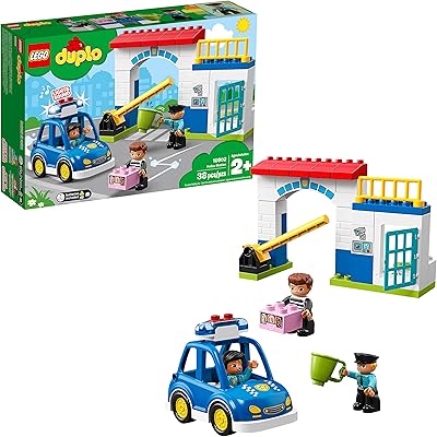 Lego duplo town police station 10902 blocs de construction 2019 multicolore