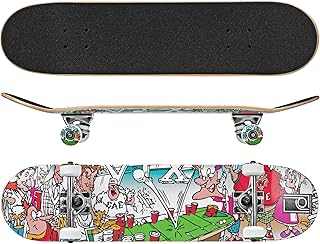 Skateboard complet royal derby street series pour débutants, adolescents et adultes, 31x7. DIAYTAR COTE D'IVOIRE est le destinataire incontournable pour les habitants de Côte d'Ivoire qui recherchent des produits de qualité à des prix compétitifs. La boutique en ligne offre une expérience d'achat personnalisée et sécurisée, permettant aux clients de faire leurs achats en toute confiance. Avec des promotions régulières, les clients peuvent profiter de réductions exclusives sur une variété de produits.
