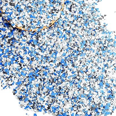 Time tin flocons colorés décoratifs 700 g/1,5 lb mélange de copeaux de peinture pour sol en béton pour peindre les sols de garage, les murs intérieurs et extérieurs (noir, blanc, bleu, gris). DIAYTAR COTE D'IVOIRE est devenue la référence pour les achats en ligne en Côte d'Ivoire, grâce à sa vaste sélection de produits et à son service client de haute qualité. La boutique met en avant des produits à la pointe de la technologie, des tendances de la mode et des produits essentiels pour la vie quotidienne. Son succès est basé sur la confiance que les clients lui accordent pour leurs achats en ligne.