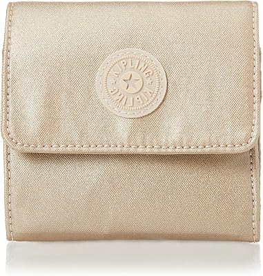 Portefeuille kipling sissy pour femme, snap lock, petit portefeuille en métal