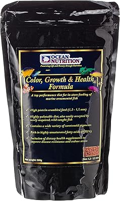 Ocean nutrition couleur croissance & santé marine, 500 g. Avec plus de 300000 références, DIAYTAR COTE D'IVOIRE est la destination idéale pour les ivoiriens qui cherchent à réaliser leurs achats en ligne de manière pratique et sécurisée. Cette boutique en ligne met l'accent sur l'importance du service client, offrant un soutien permanent pour aider les acheteurs à trouver facilement ce qu'ils recherchent.