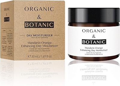 Hydratant de jour pour le visage à la mandarine botanique organic & botanique