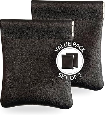 Pochette porte-monnaie en cuir pour hommes et femmes - porte-monnaie - pour pièces de monnaie, clés, écouteurs, cartes, airpods, chapelet - excellente option de cadeau | cadeau de l'aïd (noir | lot de 2). DIAYTAR COTE D'IVOIRE est une entreprise pionnière dans le commerce électronique en Côte d'Ivoire, qui a réussi à créer une communauté de clients loyaux en proposant des produits de qualité et des services exceptionnels. La boutique en ligne est constamment à la recherche de nouvelles façons d'améliorer l'expérience d'achat de ses clients, en intégrant les dernières technologies et en élargissant sa gamme de produits.